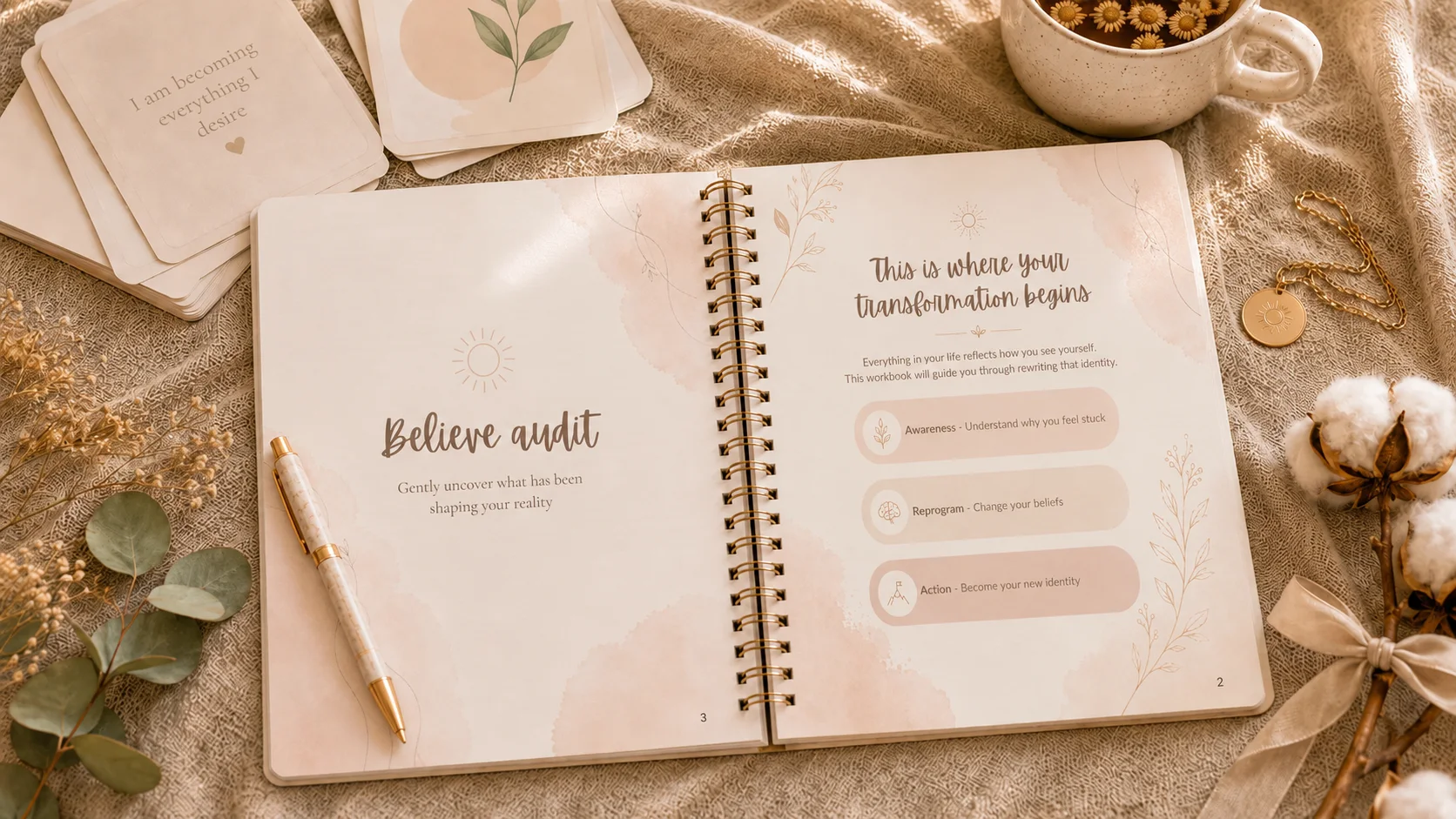 Imagine your future self — calm, grounded, emotionally aligned